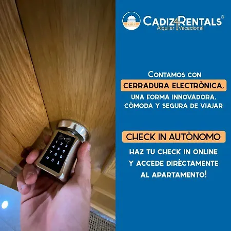 Casa Ros-playa Free Parking By Cadiz4rentals Lägenhet Cádiz